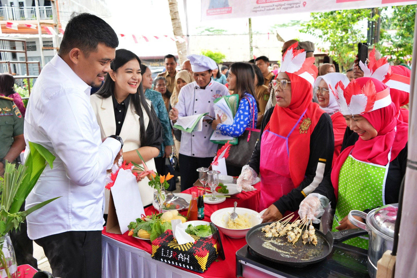 Kolaborasi Penanganan Stunting di Kecamatan Medan Tuntungan Dan Lomba Masak Menu Stunting